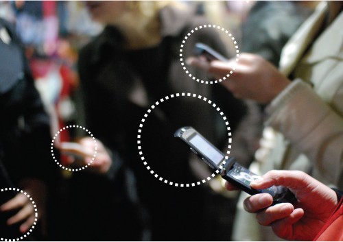 Wireless mobile visualisation street Wireless mobile visualisation street